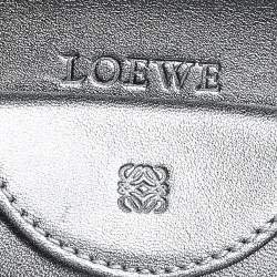 Loewe Tri Color Laser Cut Leather Clutch