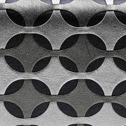 Loewe Tri Color Laser Cut Leather Clutch