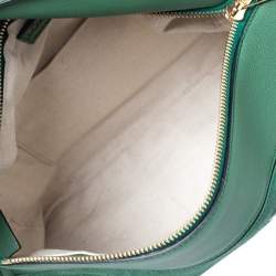 Pre Owned حقيبة كتف لويفي بلاينغ كارد بازل جلد وسويدي بني/ أخضر