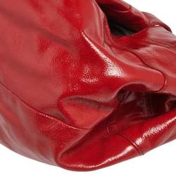 Loewe Red Patent Leather Aire Hobo
