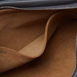 مملوكة مسبقًا Loewe Grey Leather Small Missy Bag