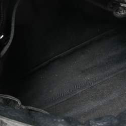 مملوكة مسبقًا Loewe Black Leather Flamenco Crossbody Bag