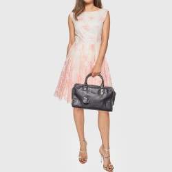 مملوكة مسبقًا حقيبة لويفي أمازونا 36 جلد بنفسجي يد خشبية