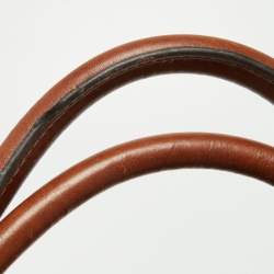 Pre Owned Loewe Brown Leather Amazona Satchel