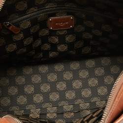 Pre Owned Loewe Brown Leather Amazona Satchel