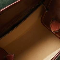 Pre Owned Loewe Multicolor Suede And Leather Vintage Shoulder Bag