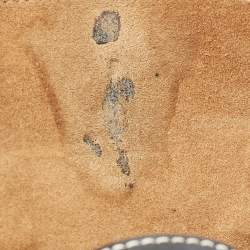 Pre Owned Loewe Black Leather Logo Shoulder Bag