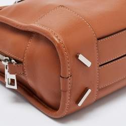 Pre Owned حقيبة ساتشل لويفي أمازونا 23 جلد وردي داكن