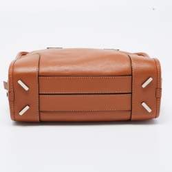 Pre Owned حقيبة ساتشل لويفي أمازونا 23 جلد وردي داكن