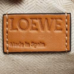 Pre Owned Loewe Brown Leather Small Puzzle Shoulder Bag
