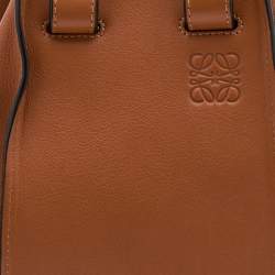 Pre Owned Loewe Brown Leather Small Hammock Shoulder Bag