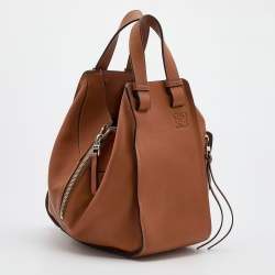 Pre Owned Loewe Brown Leather Small Hammock Shoulder Bag