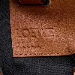 Pre Owned Loewe Brown Leather Small Hammock Shoulder Bag