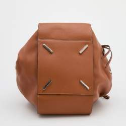Pre Owned Loewe Brown Leather Small Hammock Shoulder Bag