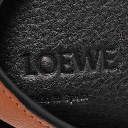 مملوكة مسبقًا Loewe Brown Leather Bunny Shoulder Bag