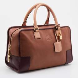 Loewe Multicolor Leather Amazona Satchel