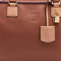 Loewe Multicolor Leather Amazona Satchel
