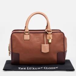 Loewe Multicolor Leather Amazona Satchel
