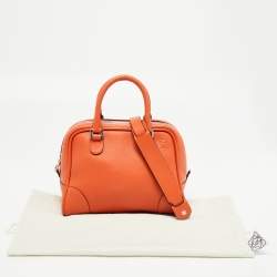 Loewe Orange Leather Amazona 23 Bag