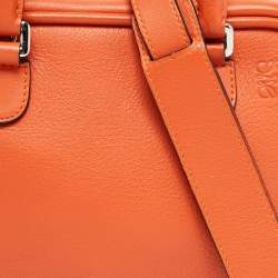 Loewe Orange Leather Amazona 23 Bag