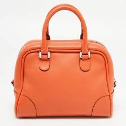 Loewe Orange Leather Amazona 23 Bag