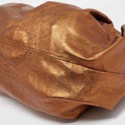 Loewe Bronze Leather Aire Hobo