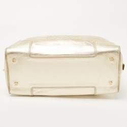 Loewe Gold Leather Amazona 36 Satchel 