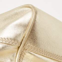 Loewe Gold Leather Amazona 36 Satchel 