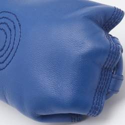 Loewe Blue Leather Aire Coin Purse