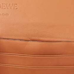 Loewe Tan Leather Mini Heel Pouch Bag