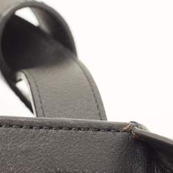 مملوكة مسبقًا Loewe Black/Red Tartan Wool and Leather Medium Hammock Shoulder Bag