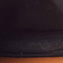 Pre Owned Loewe Brown Leather Mini Heel Duo Pouch Bag