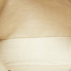 Pre Owned Loewe Multi Tone Blue Leather Mini Puzzle Pochette Bag