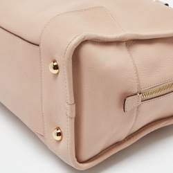Loewe Pink Leather Amazona 36 Satchel