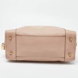 Loewe Pink Leather Amazona 36 Satchel