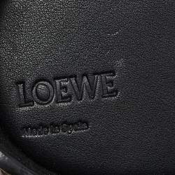 Loewe Brown Python Elephant Shoulder Bag