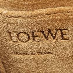 Pre Owned Loewe Brown Leather Gate Belt Bag