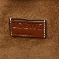 Loewe Off White Herringbone Fabric T Pouch