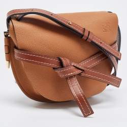 Loewe Tan Leather Gate Shoulder Bag