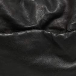 Loewe Black Leather Drawstring Hobo