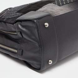 Loewe X Junya Watanabe Multicolour Denim and Leather Amazona Briefcase