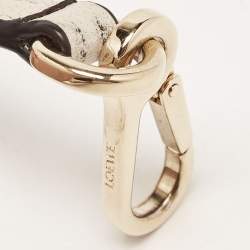 Loewe Cream Leather Mini Puzzle Top  Handle Bag