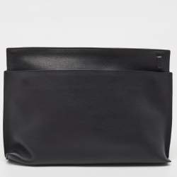Loewe Black Heart Printed Leather T Slim Pouch