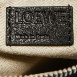 Loewe Black Leather Small Puzzle Shoulder Bag