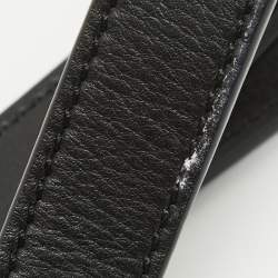 Loewe Black Leather Small Puzzle Shoulder Bag