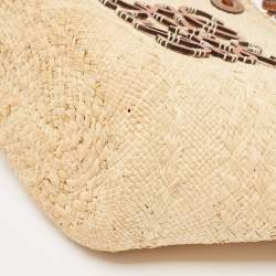 مملوكة مسبقًا Loewe Beige Raffia Eco-Friendly Tote 