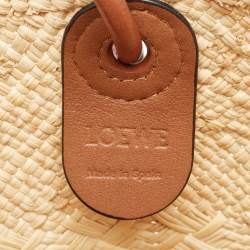 مملوكة مسبقًا Loewe Beige Raffia Eco-Friendly Tote 