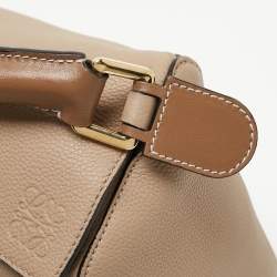 Pre Owned Loewe Brown Leather Medium Puzzle Shoulder Bag