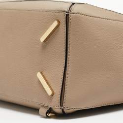 Pre Owned Loewe Brown Leather Medium Puzzle Shoulder Bag