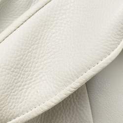 Loewe White Leather Calle Hobo